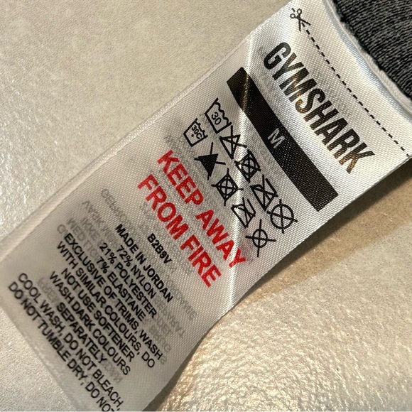 Gymshark Dark Green Textured Leggings - Picture 8 of 11